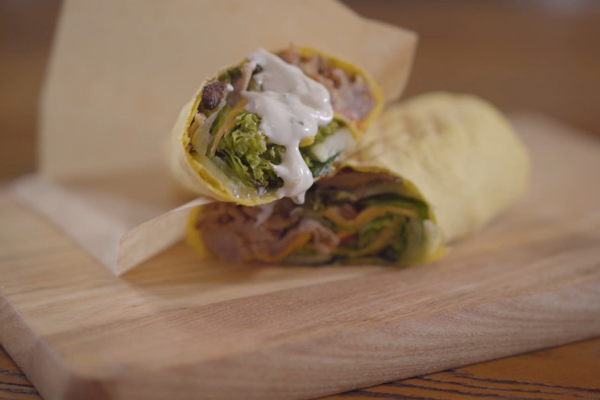 šavarma u wrap-u